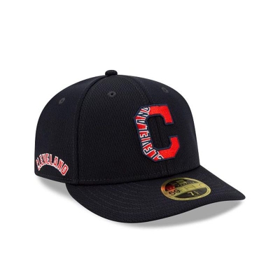 Sapca New Era Cleveland Indians MLB 2021 Spring Training Low Profile 59FIFTY Fitted - Albastri